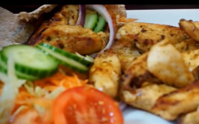 Cooking with Lynne Chicken kebab dish